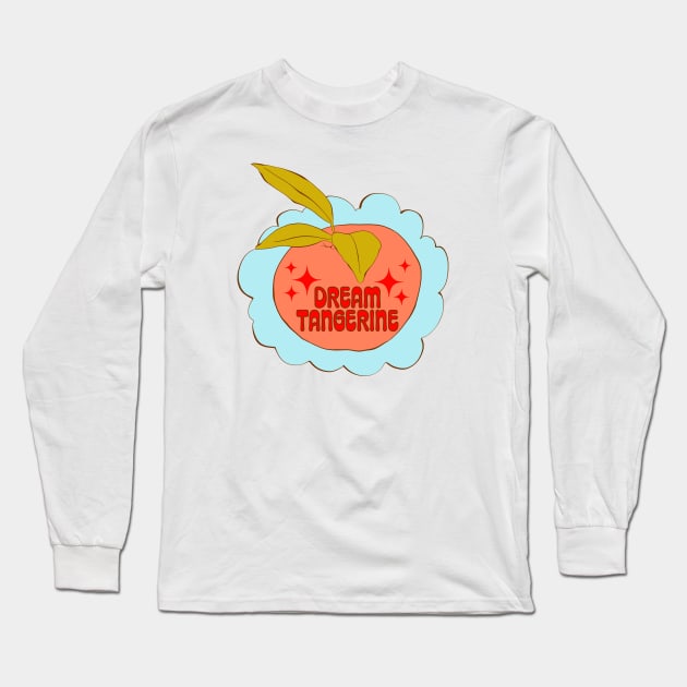 Tangerine Long Sleeve T-Shirt by Deardarling